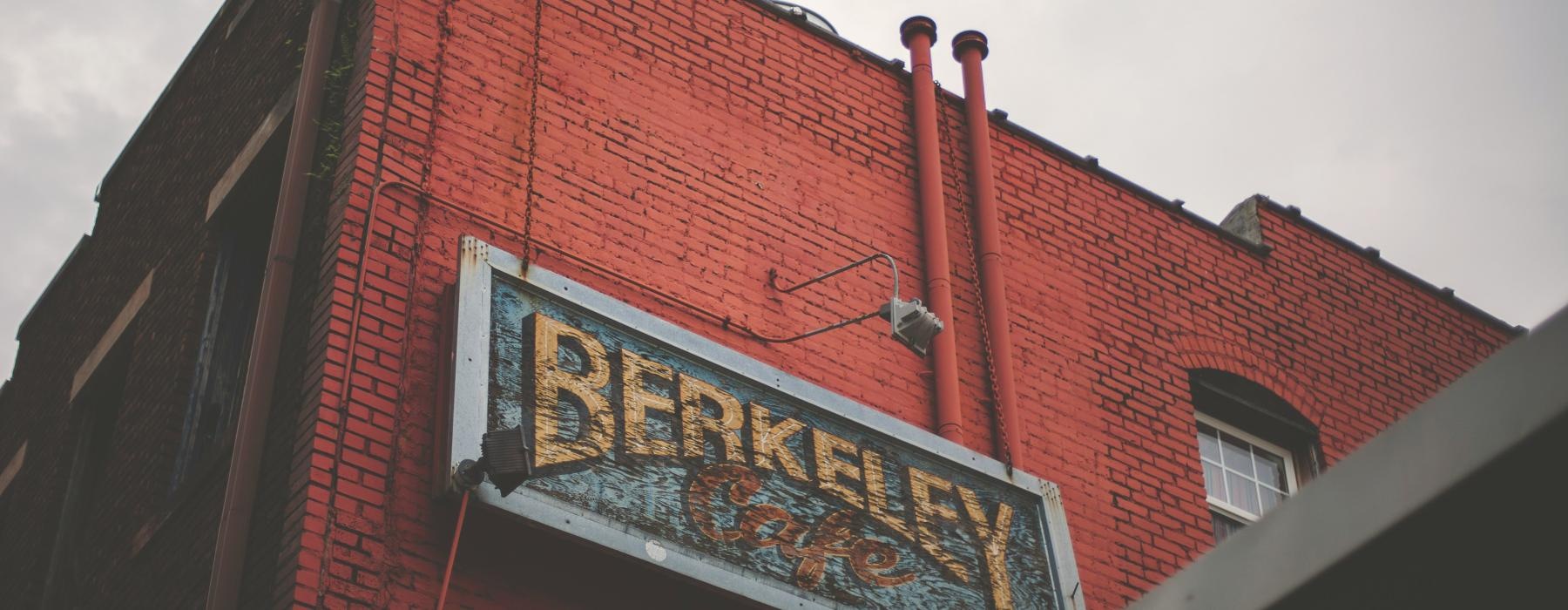 a sign on a building